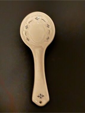 Longaberger Ceramic Spoon Rest